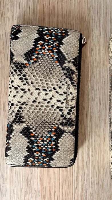 Geanta piele Massimo Dutti portmoneu cadou