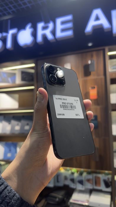 iphone 14 pro max 256gb 80% Naxt va Nasiya savdo