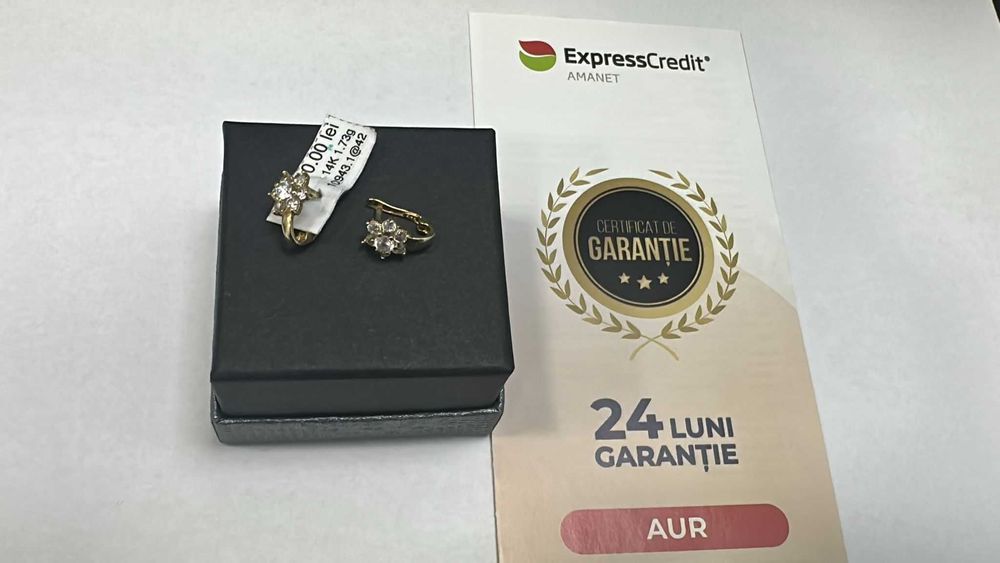 Cercei aur 14K 1.73 gr (Ag45 B.10943.42)