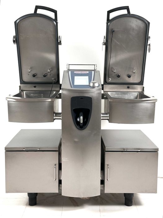 RATIONAL VCC 112+ Tigaie basculanta, friteuza, marmita 2 x 14 litri