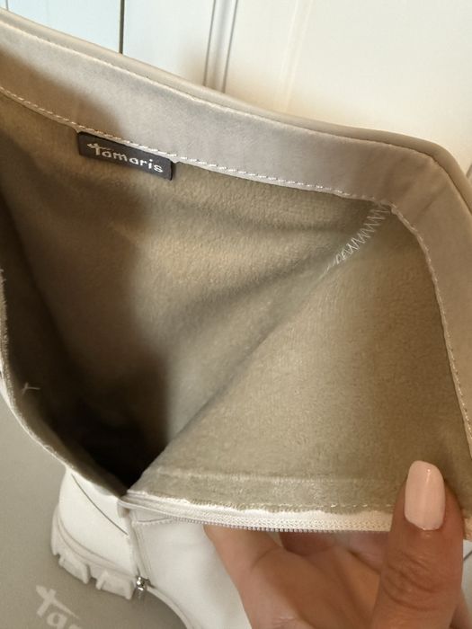 Ботуши Tamaris изкуствена кожа