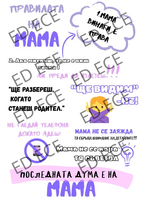 Правилата на…. Когото решите