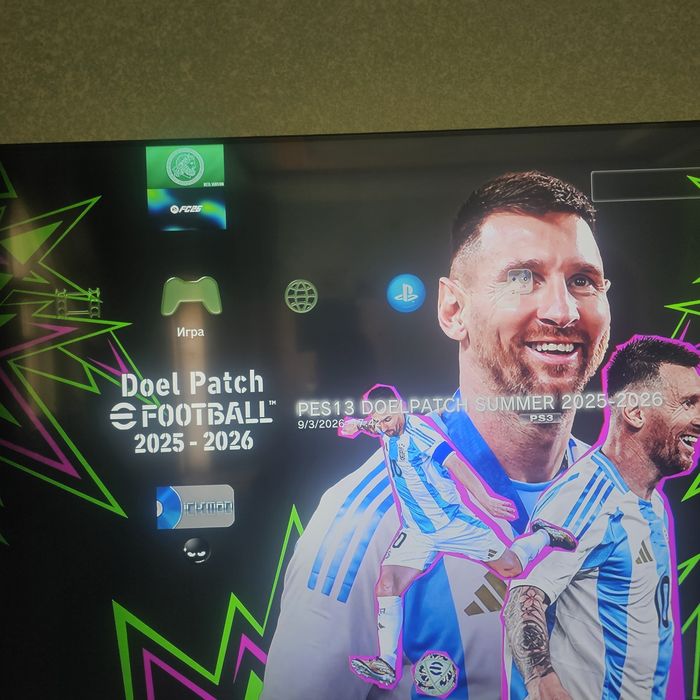 PS3 Slim 1000 GB 3 Pult 32 Oʻyin