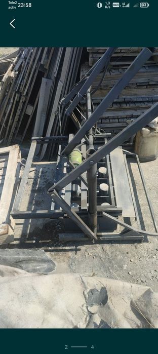 Станок для песка и шлакаблока