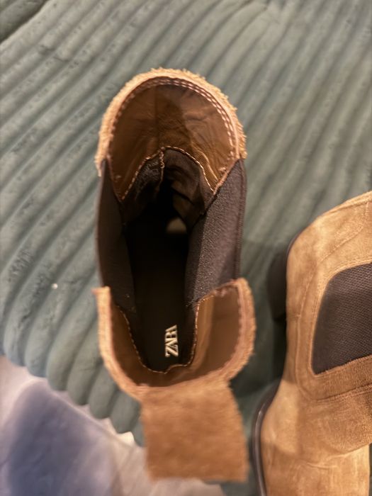 Vand botine Chelsea Zara