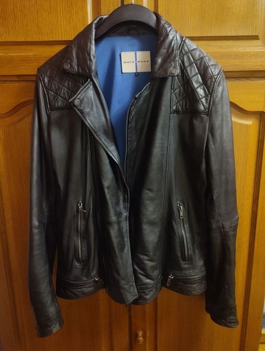 Geaca Mays&Rose din piele naturala,marimea L