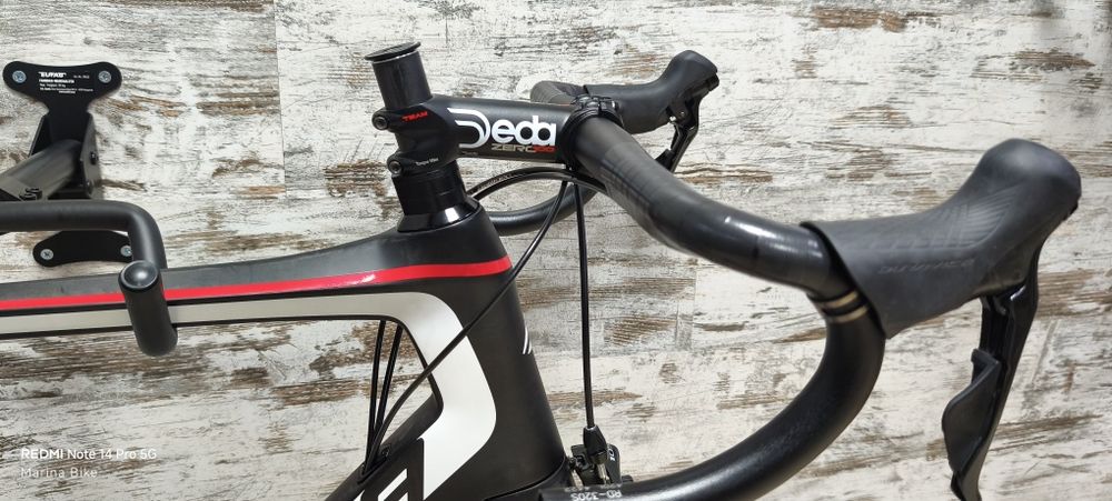 Карбонов шосеен велосипед без капли Merida Reacto Team Dura-Ace | L