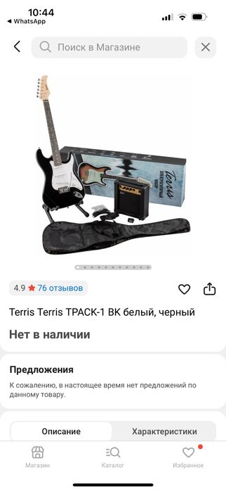 электрогитара terris