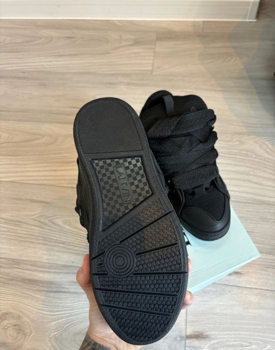 Lanvin curb sneakers