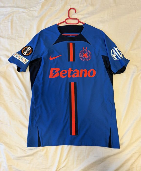 Tricou FCSB Miculescu jucat in meciul cu PAOK 2-0