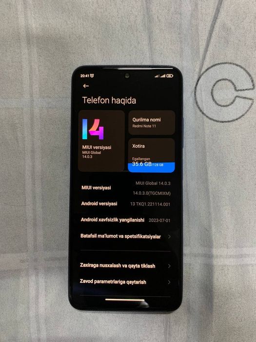Redmi note 11 sotiladi obmen bor iphonega ustiga pul boʻlsa beraman