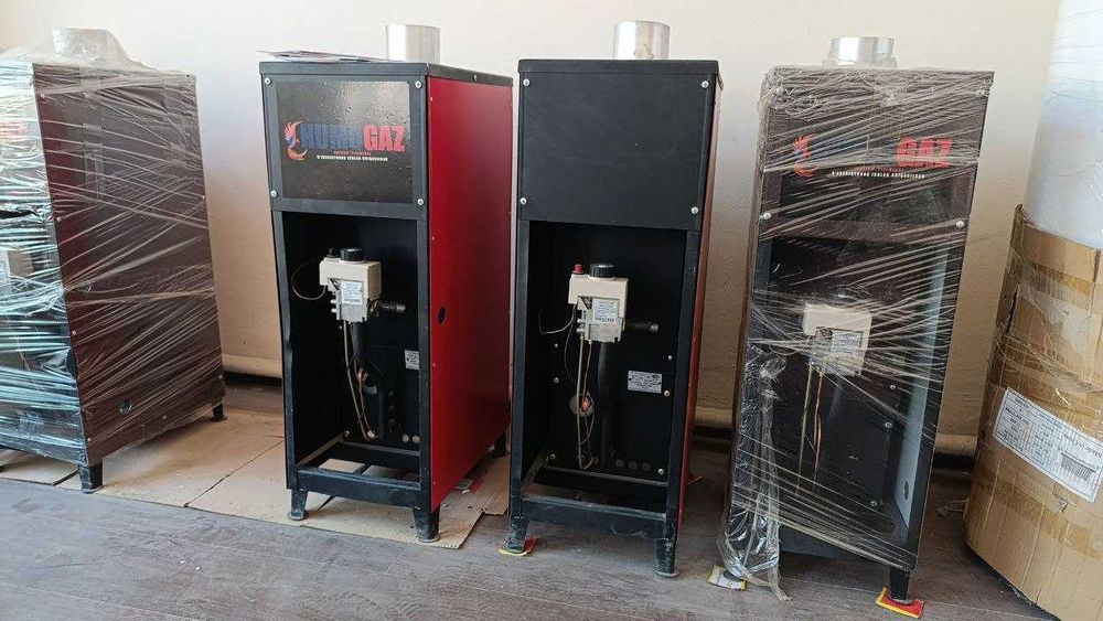 Экономичный газовый котел 11 кВт напольный автомат горелка
