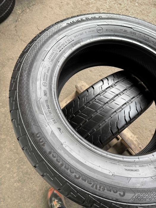2x Anvelope Vara 215/65 R16C - Continental Conti Van Contact 100