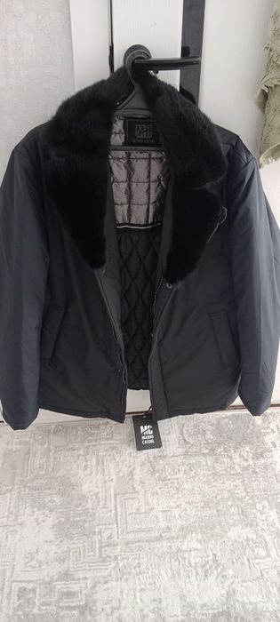 Куртка воротник норковая 54размер