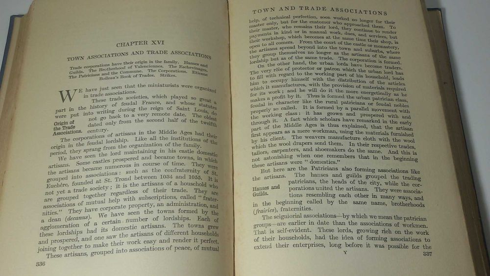Стара книга - The Middle Ages - Fr. Funck-Brentano 1926