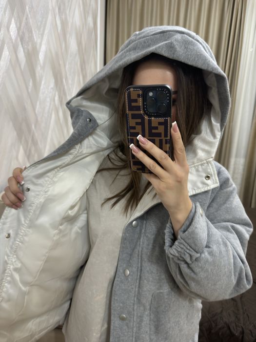 Новая серая куртка