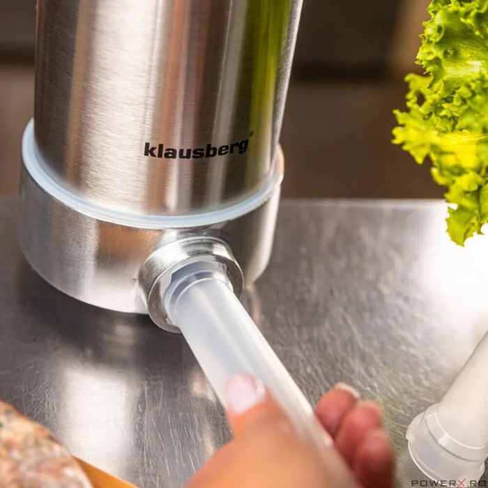 Masina manuala pentru umplut carnati, otel inoxidabil, capacitate 3