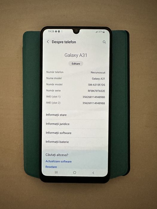 Samsung Galaxy A31, Dual SIM, 128GB,  + 2 Huse