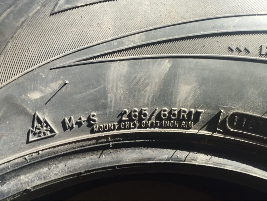 Зимние шины  R17