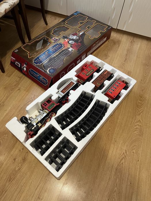 Детско Влакче с Батерии и Звуци