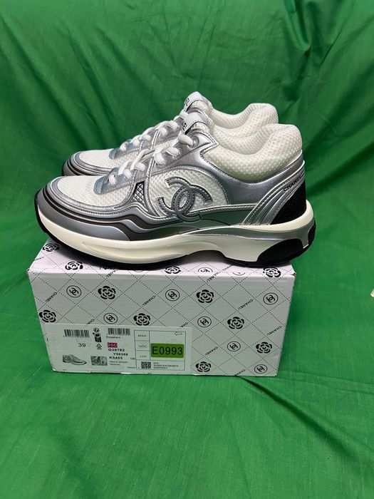 Chanel CC Runner White