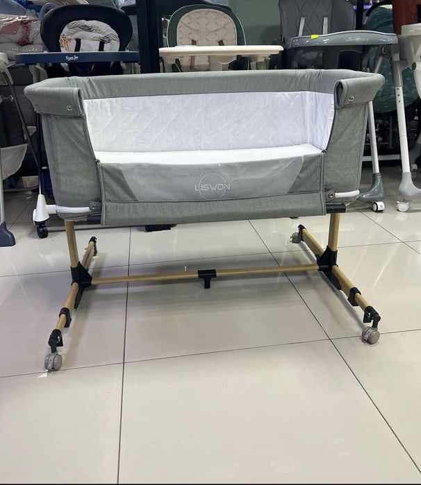 Кровать манеж пристовная