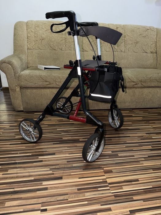 Cadru rulant din aluminiu pliabil batrani dizabilitati (ca nou)