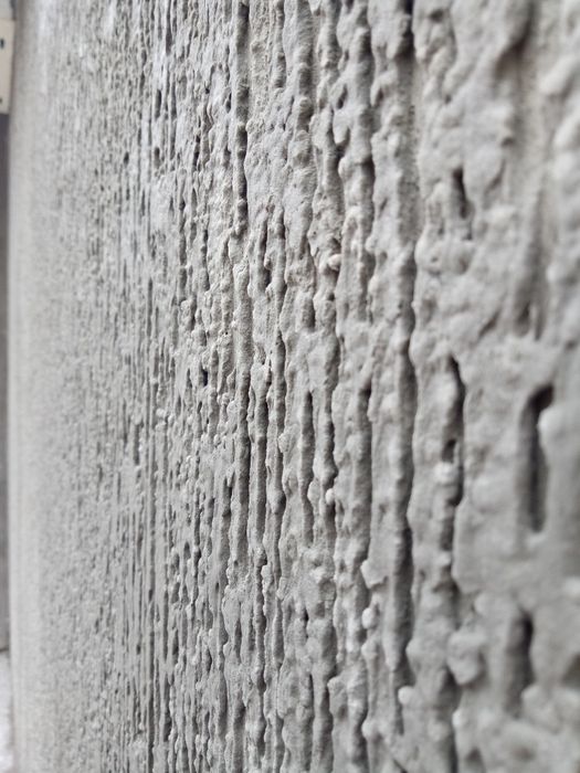 Фасад дождик короед и шотландка делаем