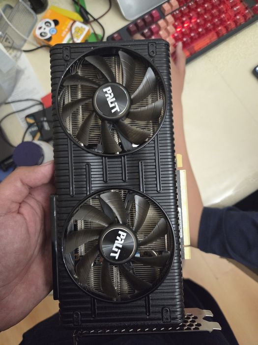 Видео карта Palit 3050 rtx 8 gb duo