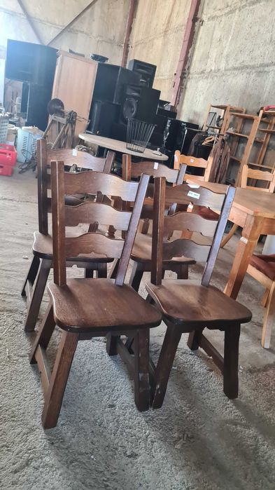 масивен стол внос от Европа