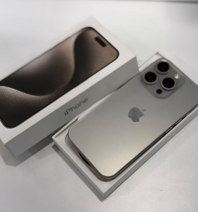 APPLE IPHONE 15 PRO 128GB natoral titanium