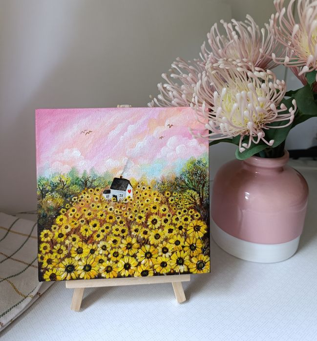 Продам мини картины на холсте