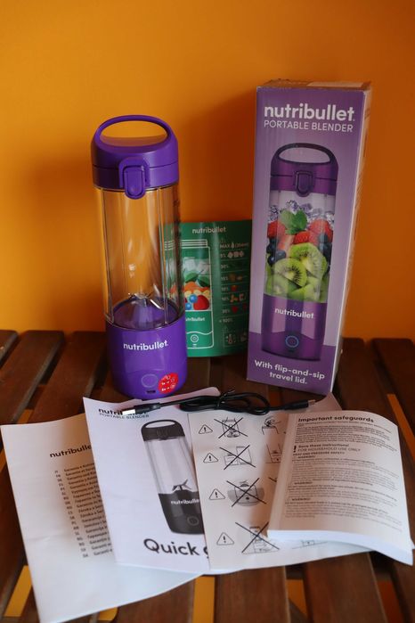 Nutribullet (лилав) - блендер за смутита (с активна гаранция)