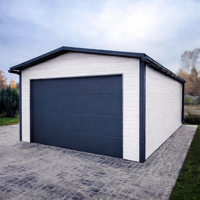 Construim garaje auto din structura metalica si panouri Sandwich