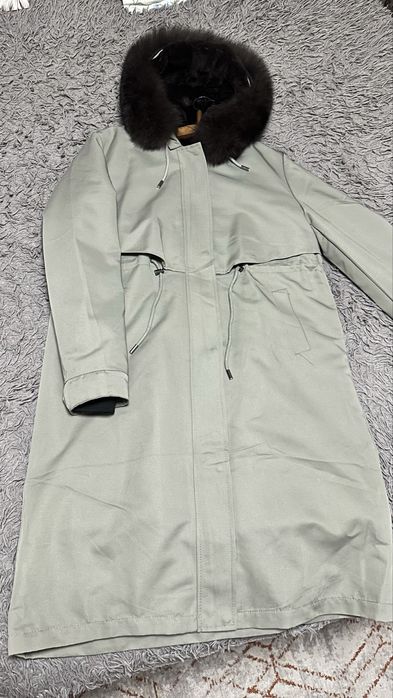 Новая женская парка — зима, мех, стильная