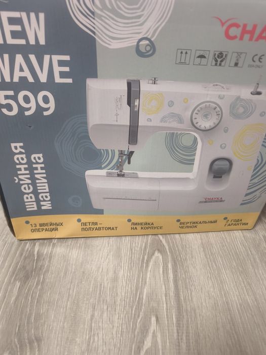 Швейная машинка чайка new wave 599