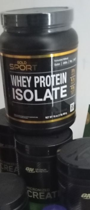 Whey Protein + micronised creatina