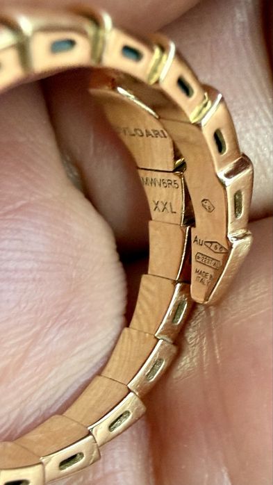 Bulgari Serpenti VIPER Diamond  пръстен