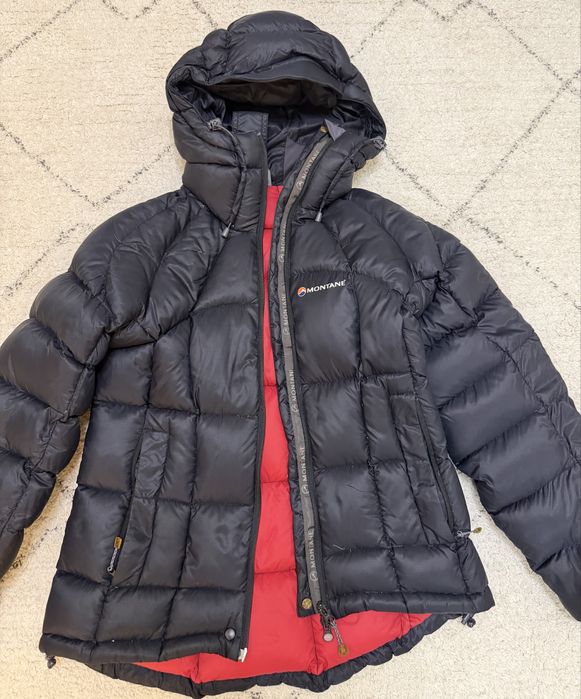 Като ново!!! Зимно яке, естествен пух, Montane, 38 размер