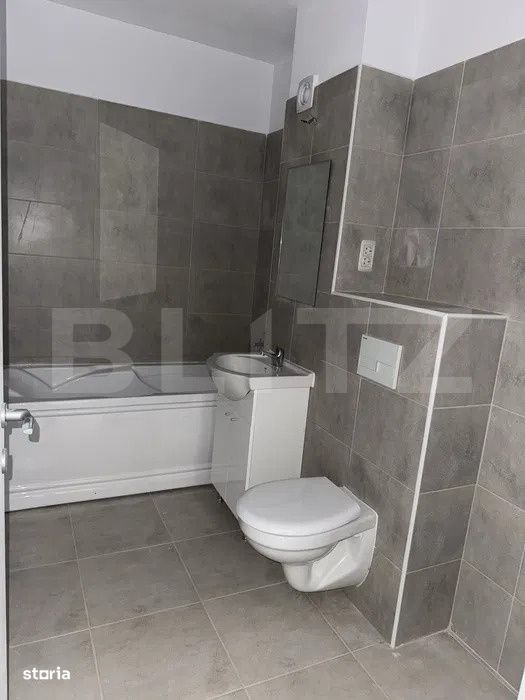 Apartament 2 camere, living cu bucatarie open space, balcon – 59 mp — fotografia 3