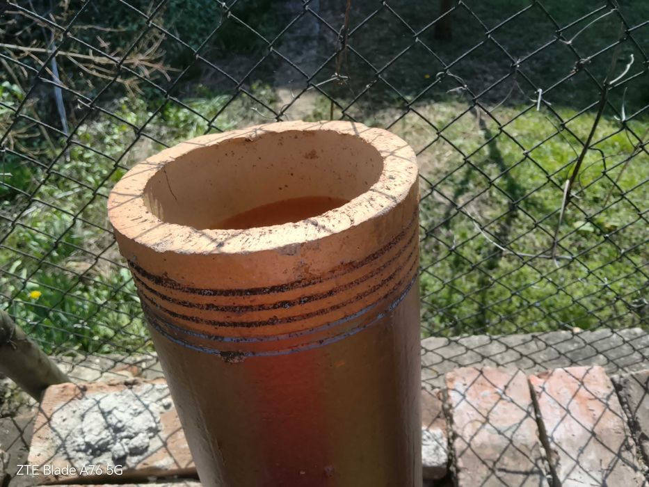 Стари керамични канализационни тръби