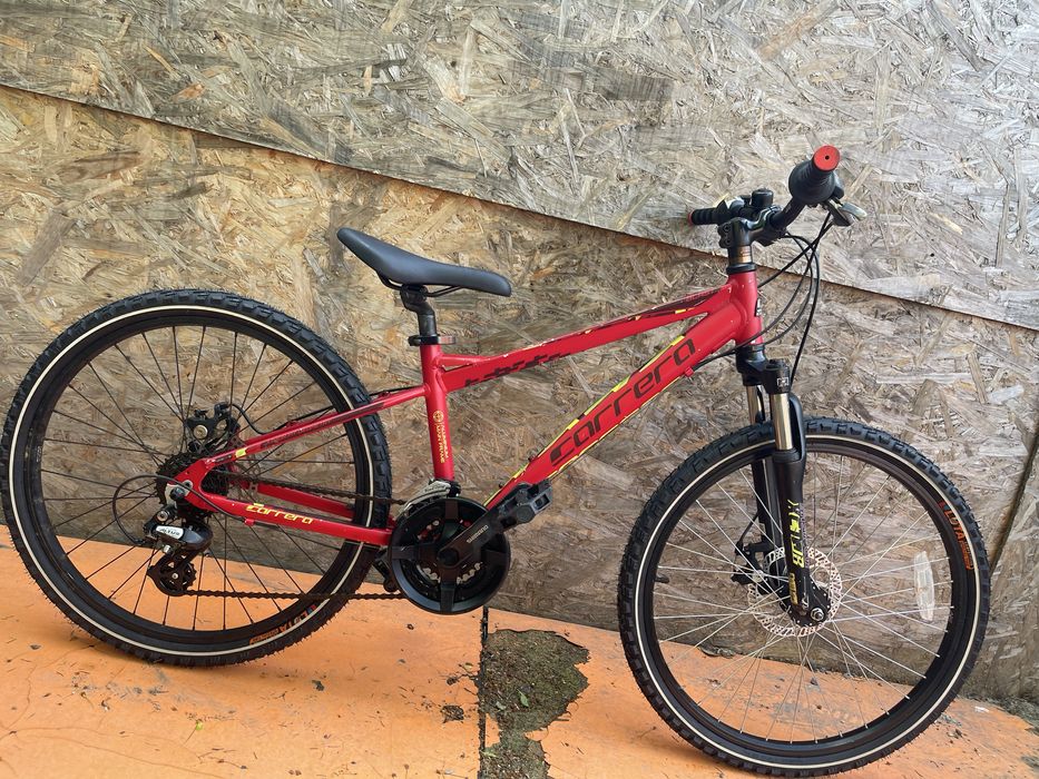 Bicicleta carrera blast frane pe disc roti 24” cadru aluminiu