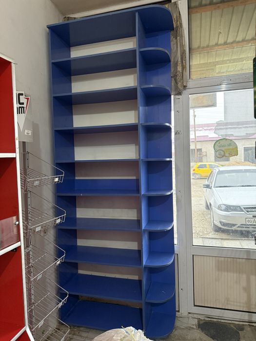 Полкалар. Магазин, дукон, ва савдо учун таййор полкалар