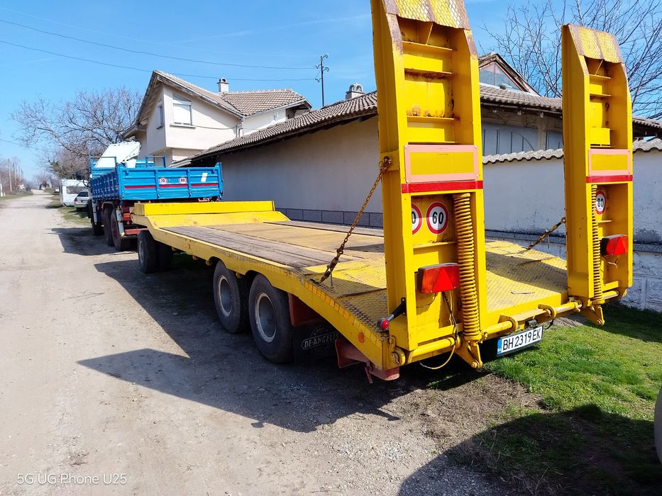 Тристранен САМОСВАЛ КАМИОН С 8 тона КРАН