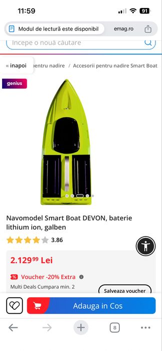 Vand Navomodel+Sonar