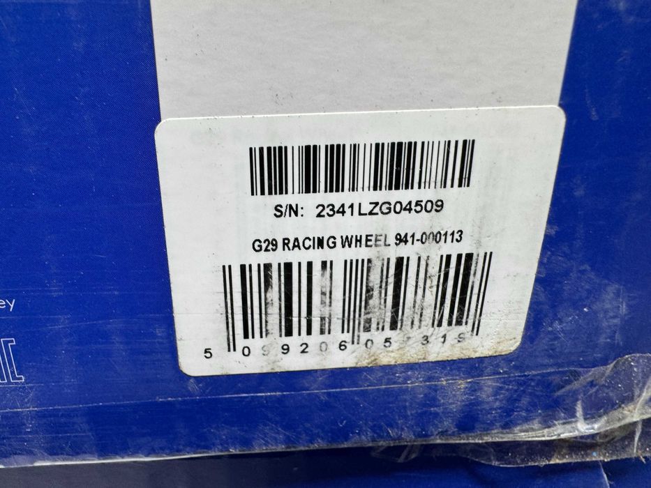 Волан с педали - Logitech G29 / PC/PS4/PS5