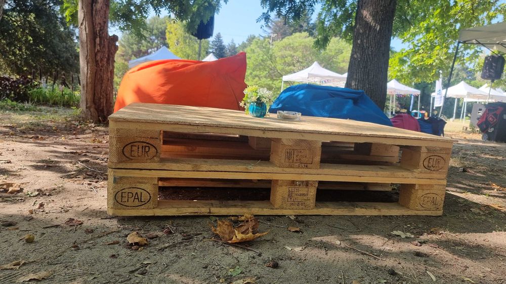 Градински маси от палети