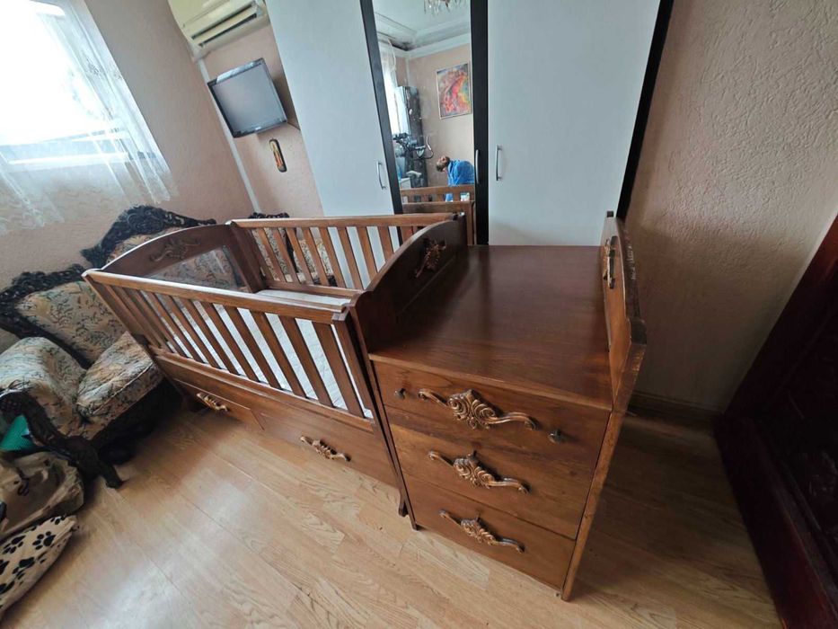 Детска кошара от Дърворезба