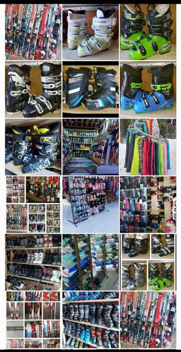 Schiuri, clăpari, snowboard, patine, bete