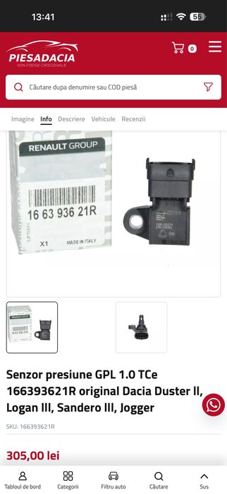 Vând 3 senzori presiune GPL  originali  GPL fabrică